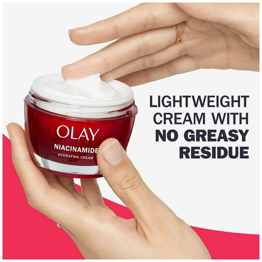 Olay Niacinamide Face Moisturizer, Firming Cream for Hydration and Skin Renewal No Scent 10
