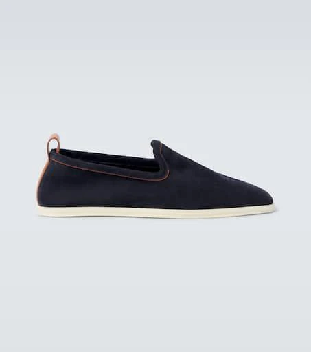 Loro Piana Venice Walk suede loafers 1