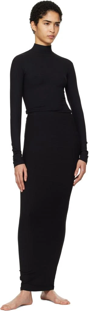 SKIMS Black Soft Lounge Long Maxi Skirt 4