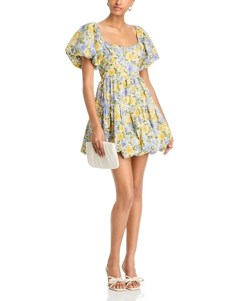 AQUA Bubble Mini Dress - Exclusive 3