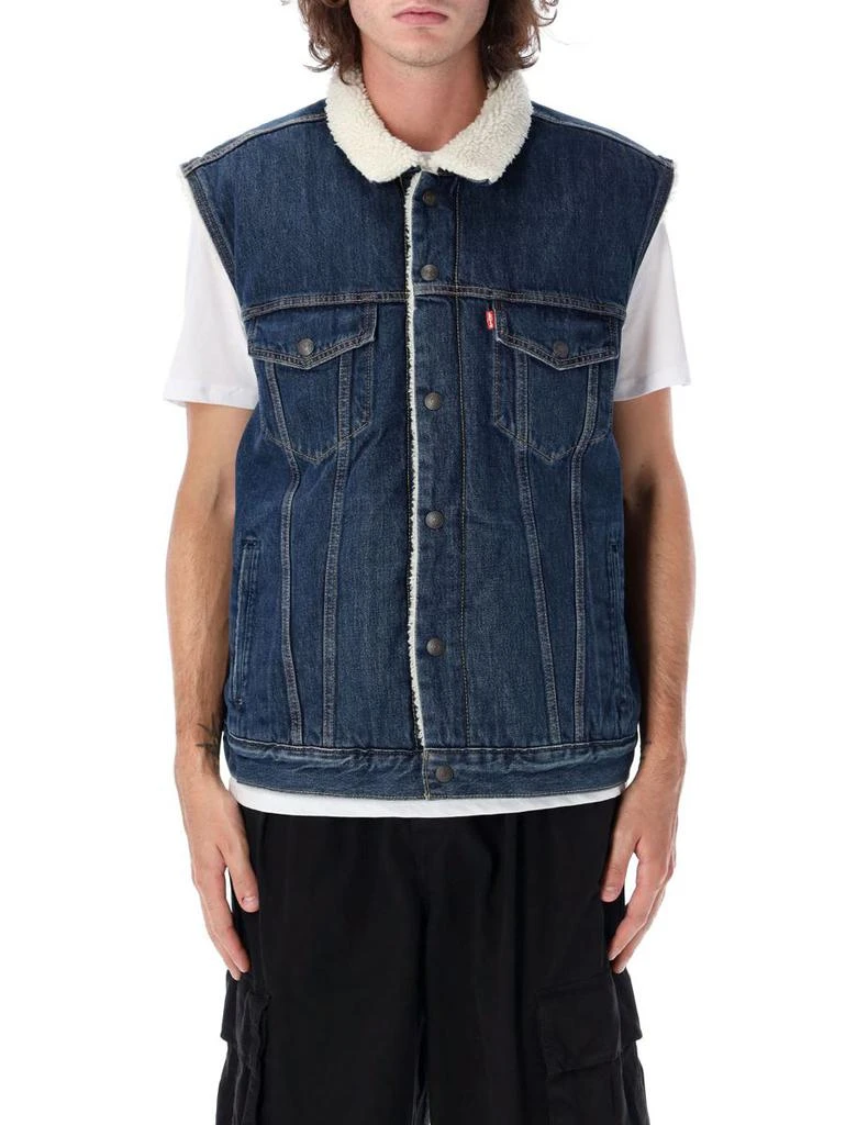 Levi's Levi'S Sherpa Type Iii Trucker Vest 1