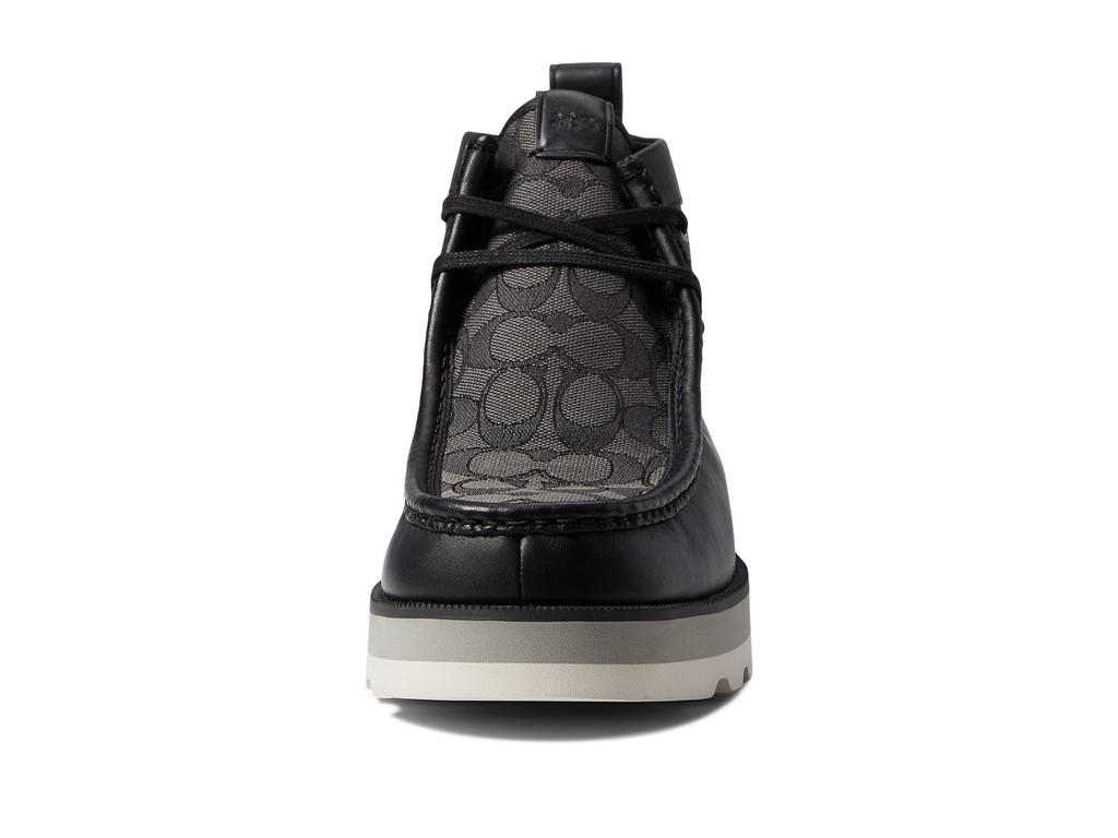 Coach Mens Signature Chukka Boot Fashion Maple 7.5 Men\u0027s Signature Jacquard Chukka Boots