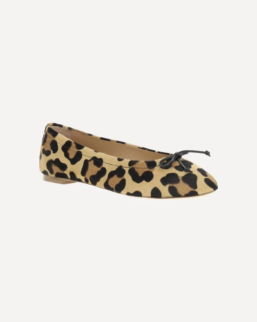 FRANCESCO RUSSO Leopard-print Ballerinas 4