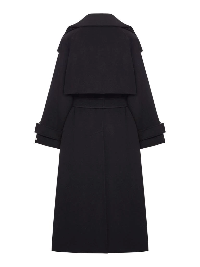 Max Mara Sportmax Yole Double-Breasted Belted Long Coat 2