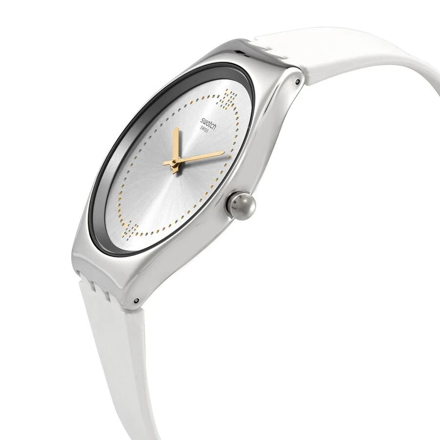 Swatch Irony Skindoree Quartz Silver Dial Ladies Watch SYXS108 2