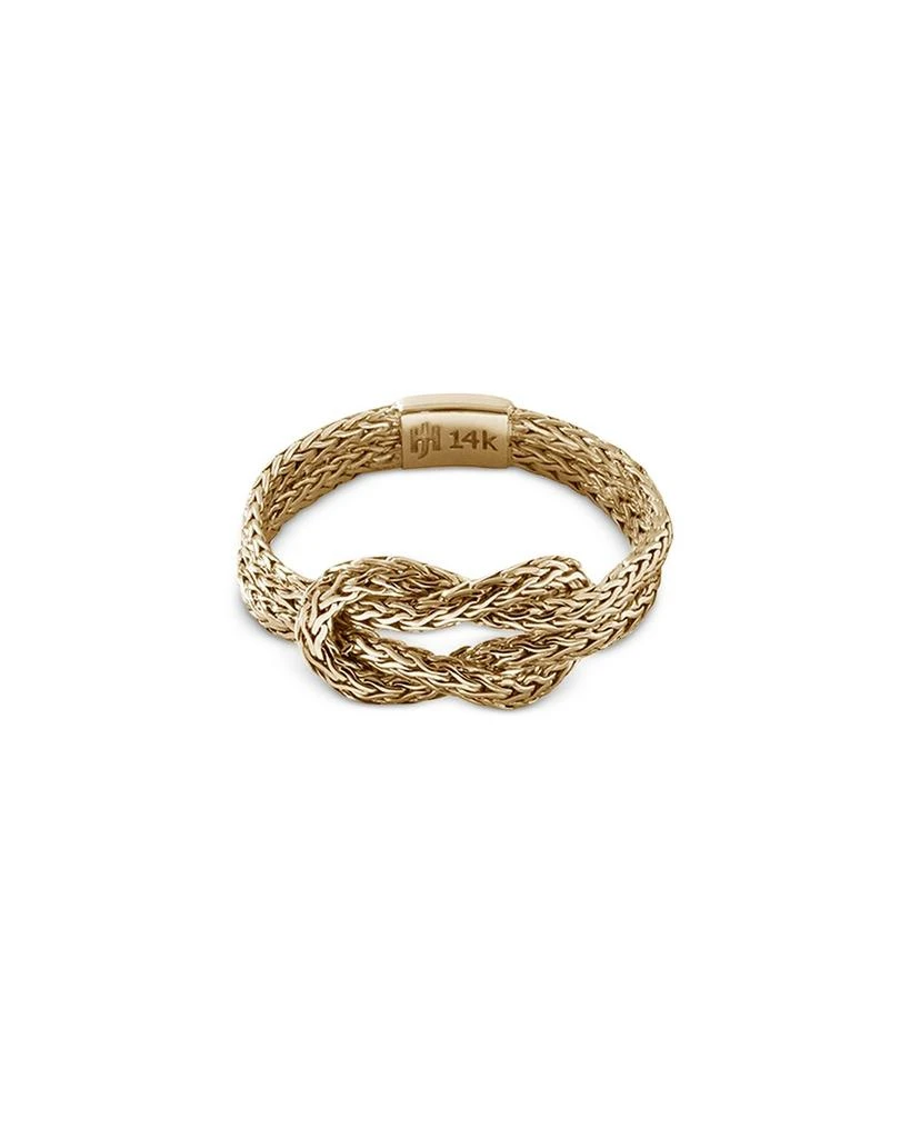 John Hardy 14K Yellow Gold Love Knot Ring 1