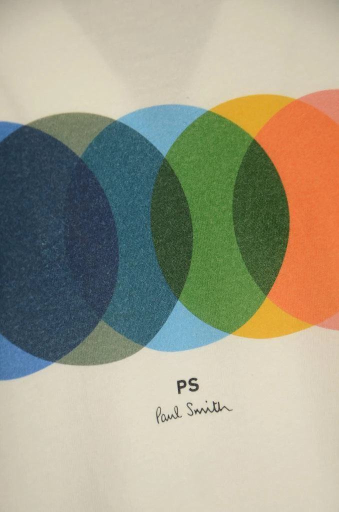 Paul Smith PS Paul Smith Circles-Printed Crewneck T-Shirt 3