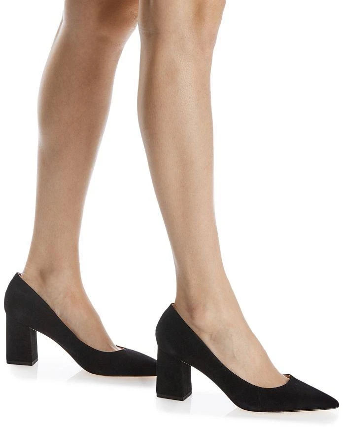 Marc Fisher Women's Zala Pointed Toe Block Heel Pumps 2