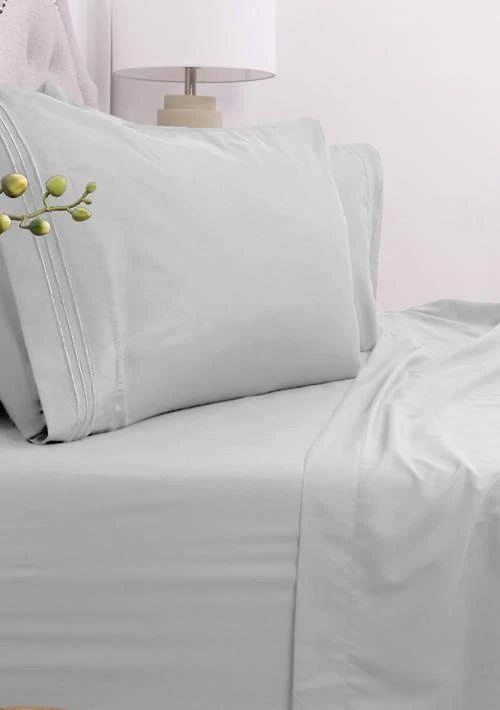 Sweet Home Collection Home Collection 1800 Series 4 Piece Deep Pocket Bed Sheet Set 1
