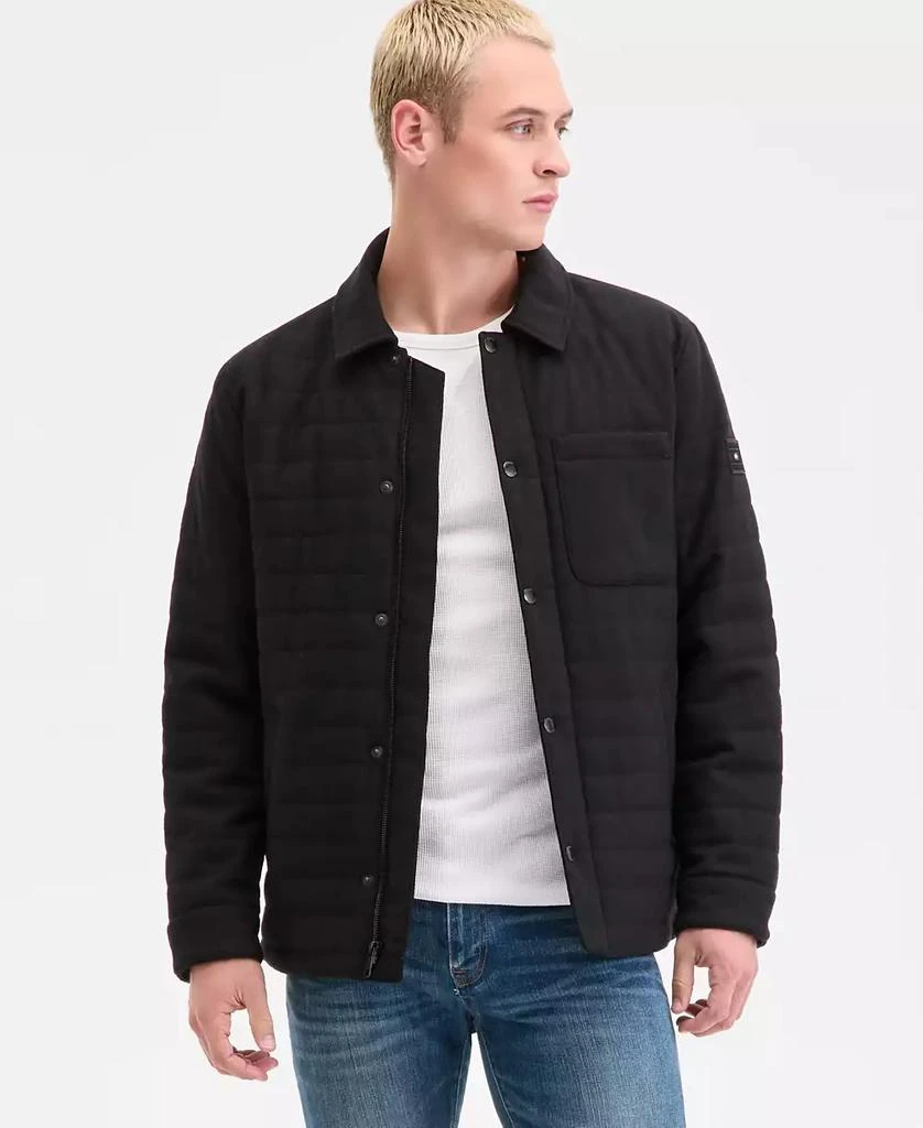 Tommy Hilfiger Men's Quilted Shirt Jacket
