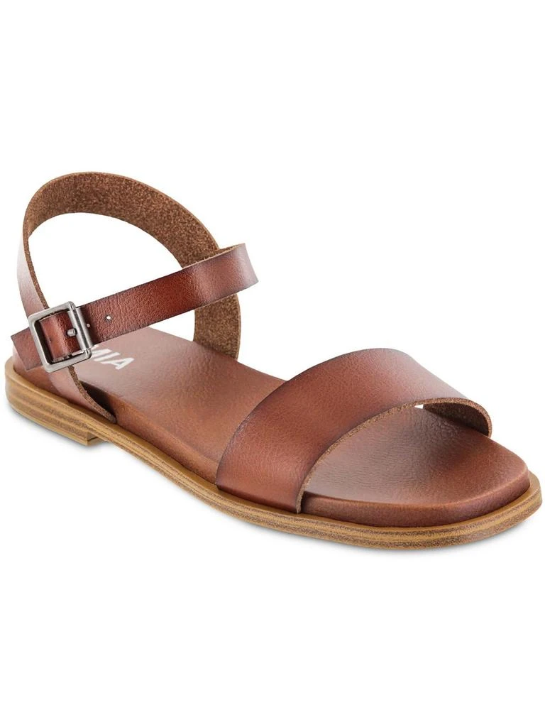 MIA Karina Womens Faux Leather Flat Slingback Sandals 4