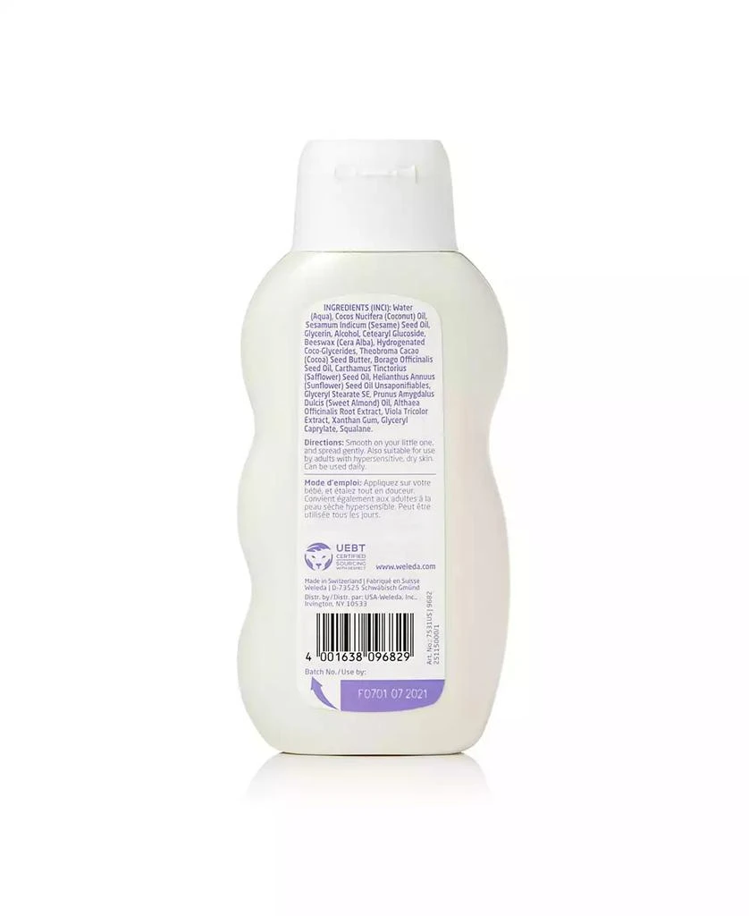 Weleda Sensitive Care Baby Body Lotion with White Mallow Extracts, 6.8 oz 2
