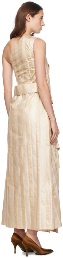 SUPER YAYA Beige Sarjah Beatrice Maxi Dress 3
