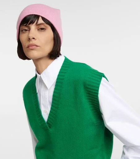 Jardin des Orangers Ribbed cashmere beanie 2