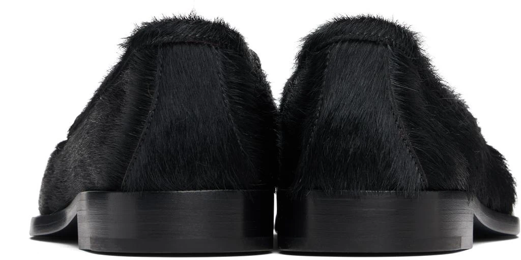 Dries Van Noten Black Ponyhair Loafers - Business Casual  display picture 1