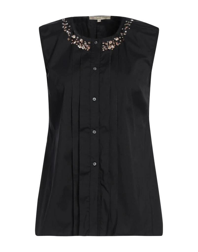 L' AUTRE CHOSE Solid color shirts & blouses 1