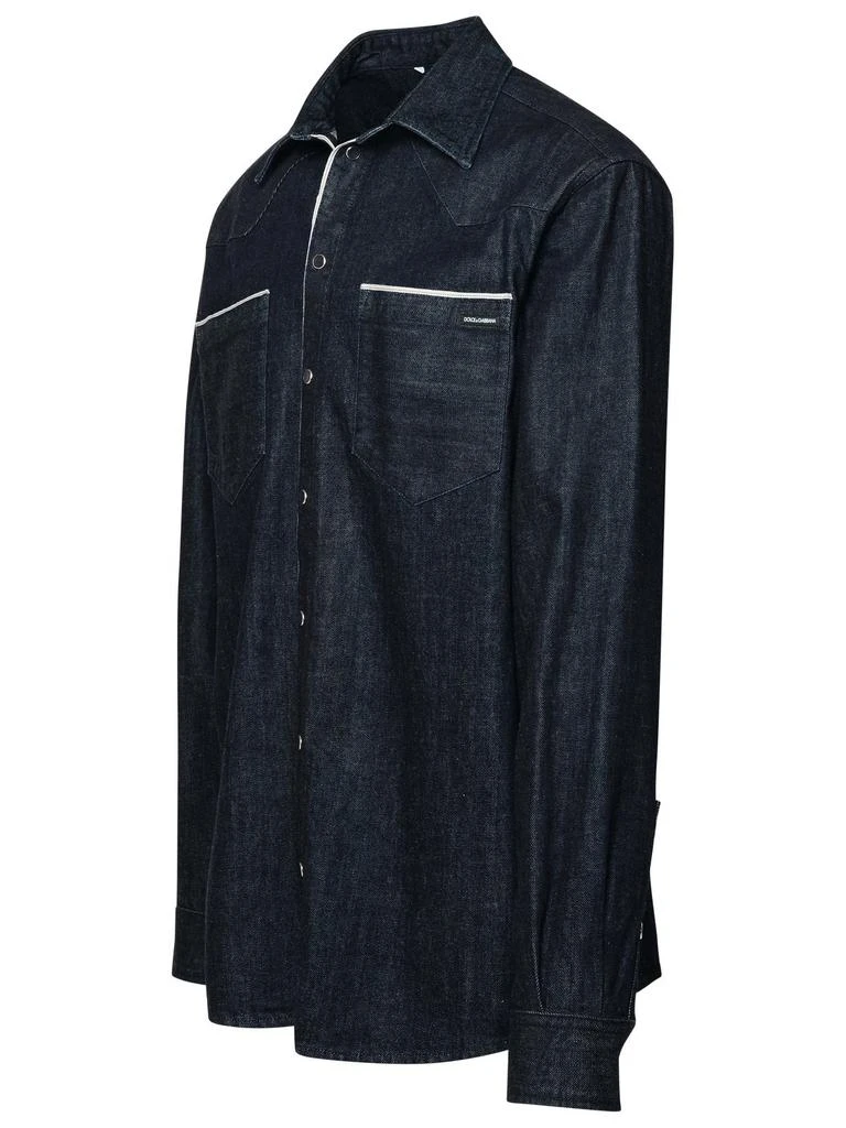 Dolce 
Gabbana Dolce 
Gabbana Selvedge Denim Gold-Fit Shirt 3