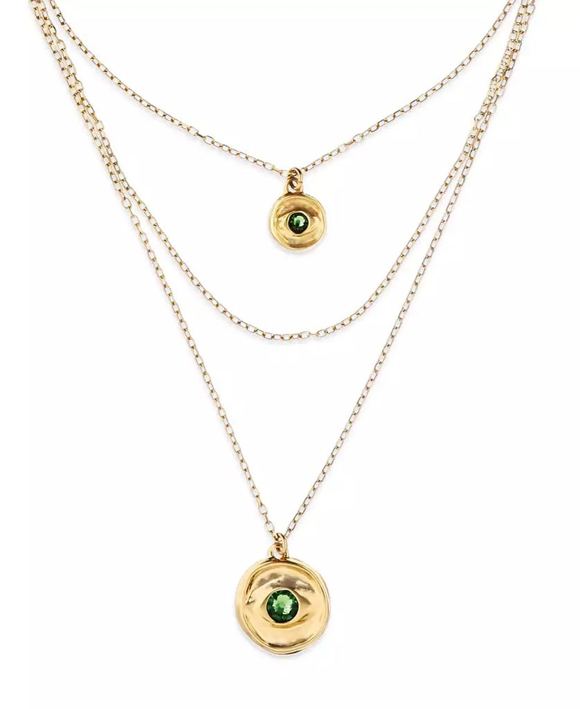 UNOde50 Two Eye Charms with Triple Necklace 2