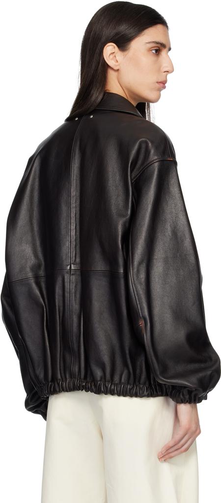 ssstein Black Sheep Leather Zip Short Jacket - Jackets - Compare