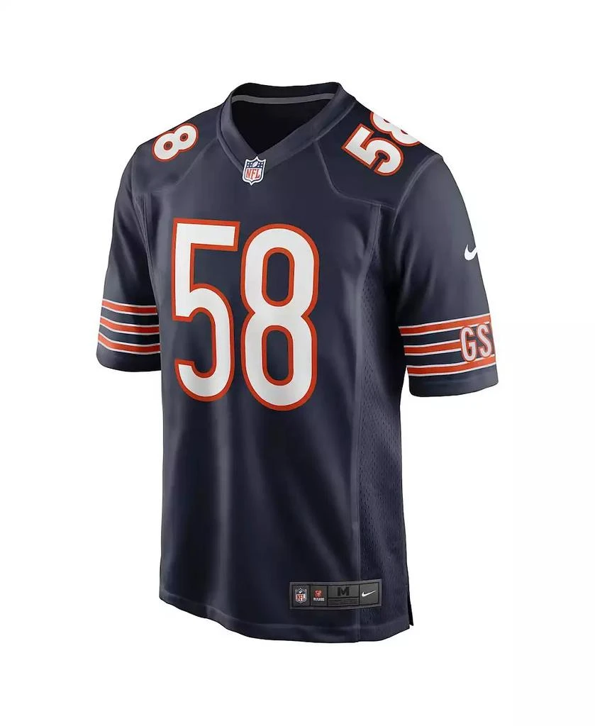 NIKE Men's Darnell Wright Navy Chicago Bears 2023 NFL Draft First Round Pick Game Jersey 2