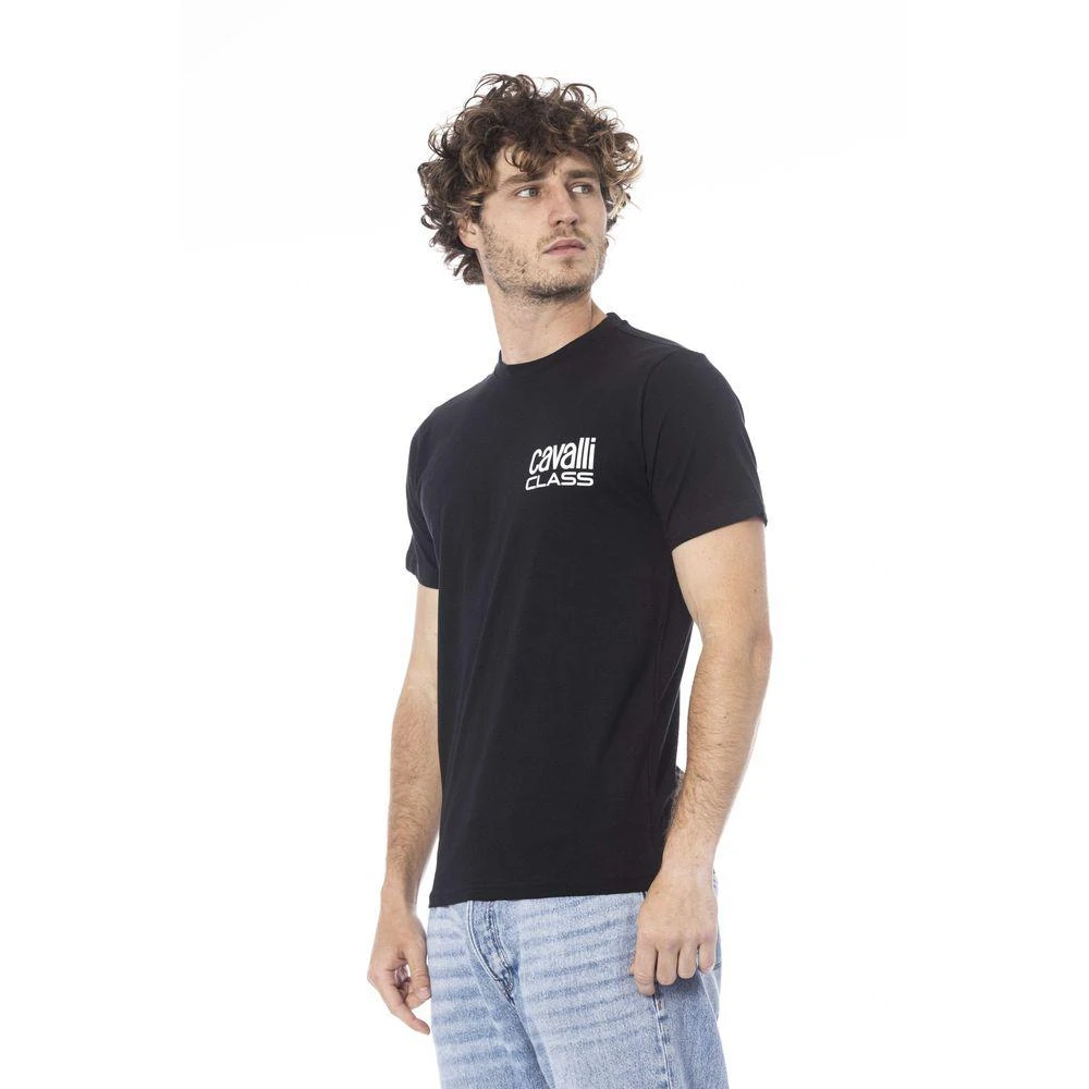 cavalli CLASS Black Cotton T-Shirt 2