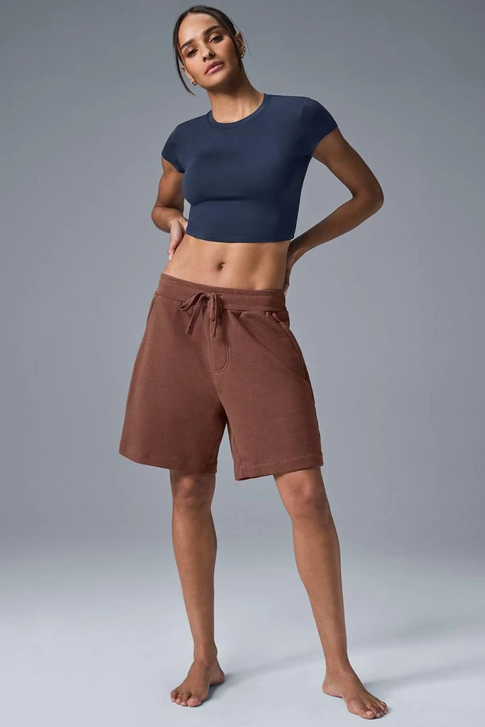 Alo Chill Short - Chestnut 1