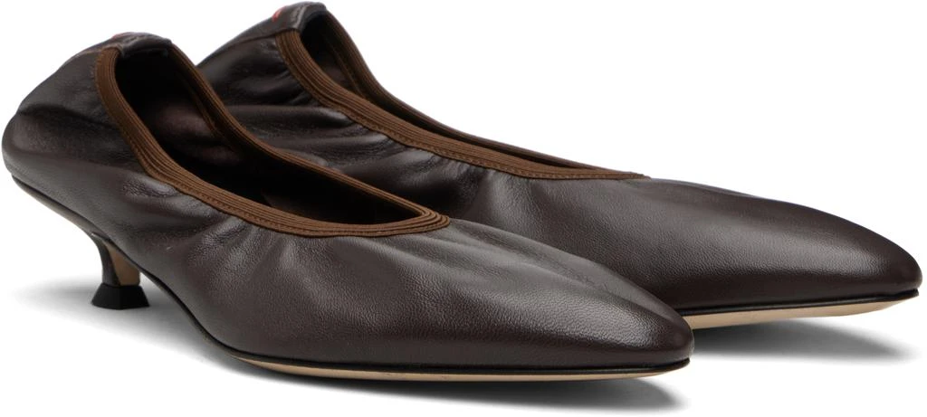 AEYDE Brown Hermia Heels 4