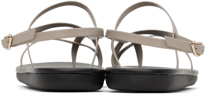 ANCIENT GREEK SANDALS Taupe Alethea Sandals 2