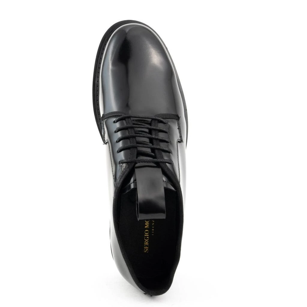 Sergio Moretti Classic Black Leather Formal Shoes 4
