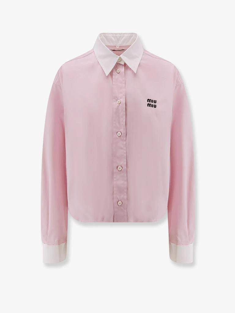 Miu Miu Cotton poplin shirt 1
