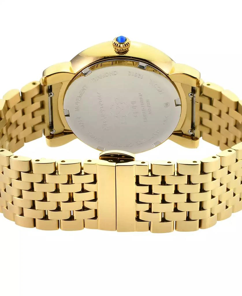 Gevril Women's Ravenna Swiss Quartz Gold-Tone Stainless Steel Watch 37mm 3