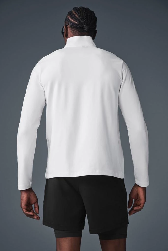 Alo Conquer 1/4 Zip Reform Long Sleeve - Stealth Green 3