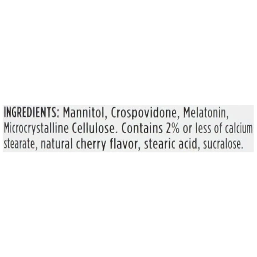 Walgreens Melatonin 10 mg Quick-Dissolving Tablets Dye-Free Cherry 4