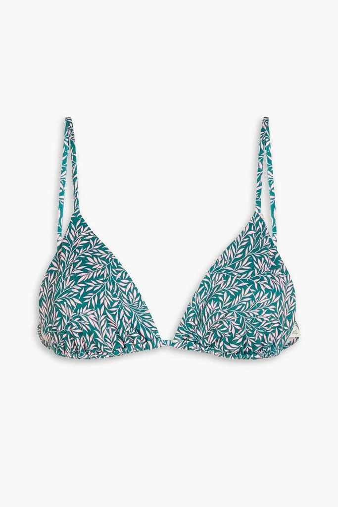 Onia Alexa Liberty-print triangle bikini top 1