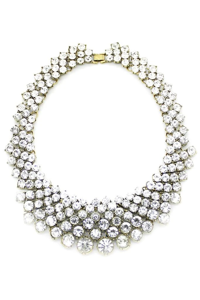 Eye Candy LA Emma Statement Necklace - Silver 1