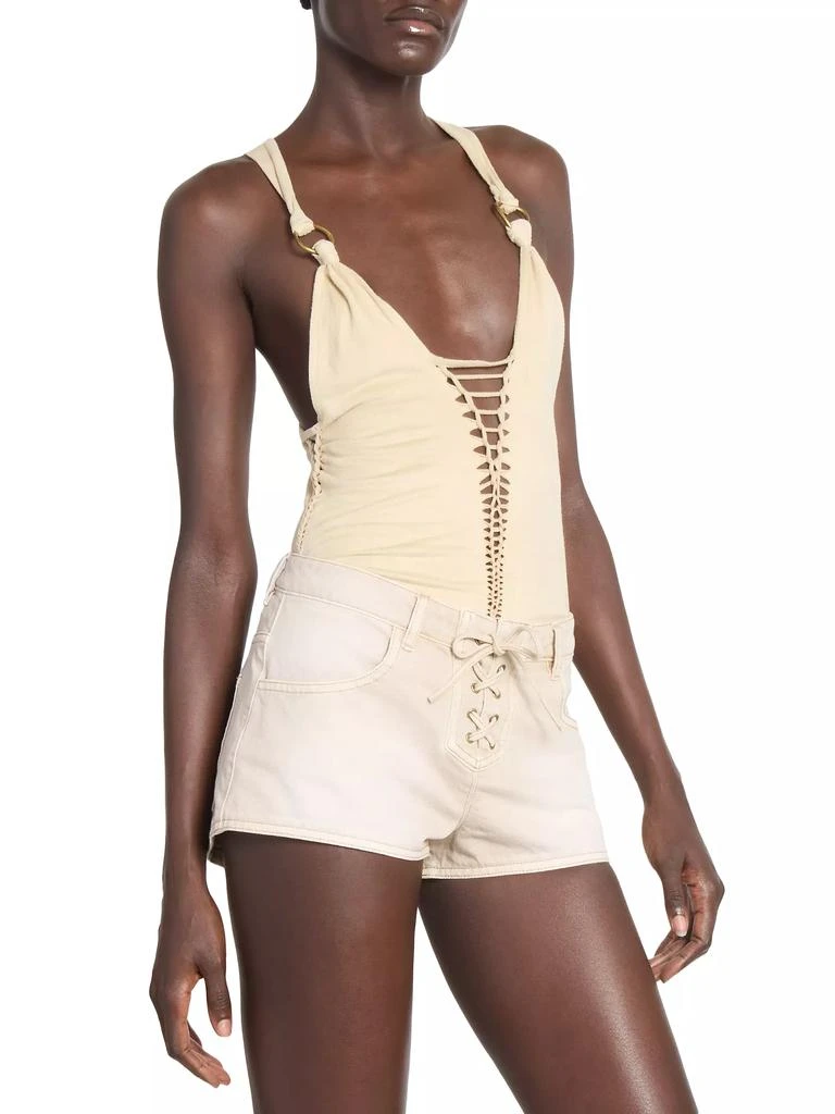 Isabel Marant Sakina Lace-Up Tank 4