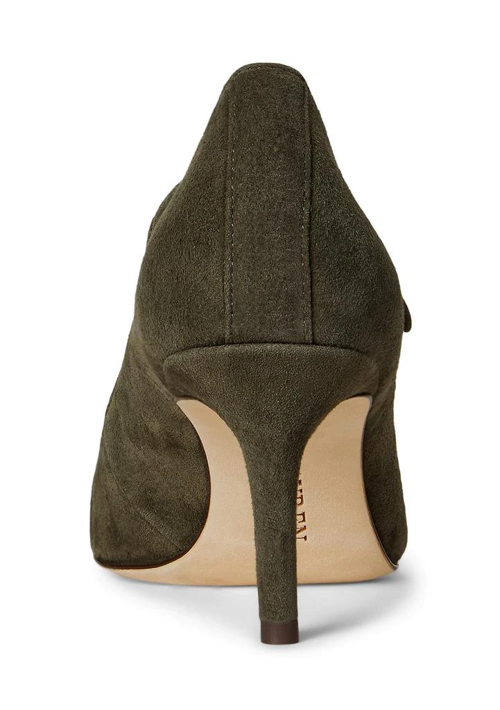 Ralph Lauren Lanette Suede Mary Jane Pumps 3
