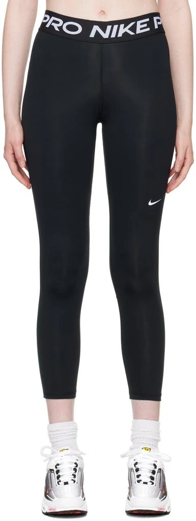 Nike Black Printed Leggings 1