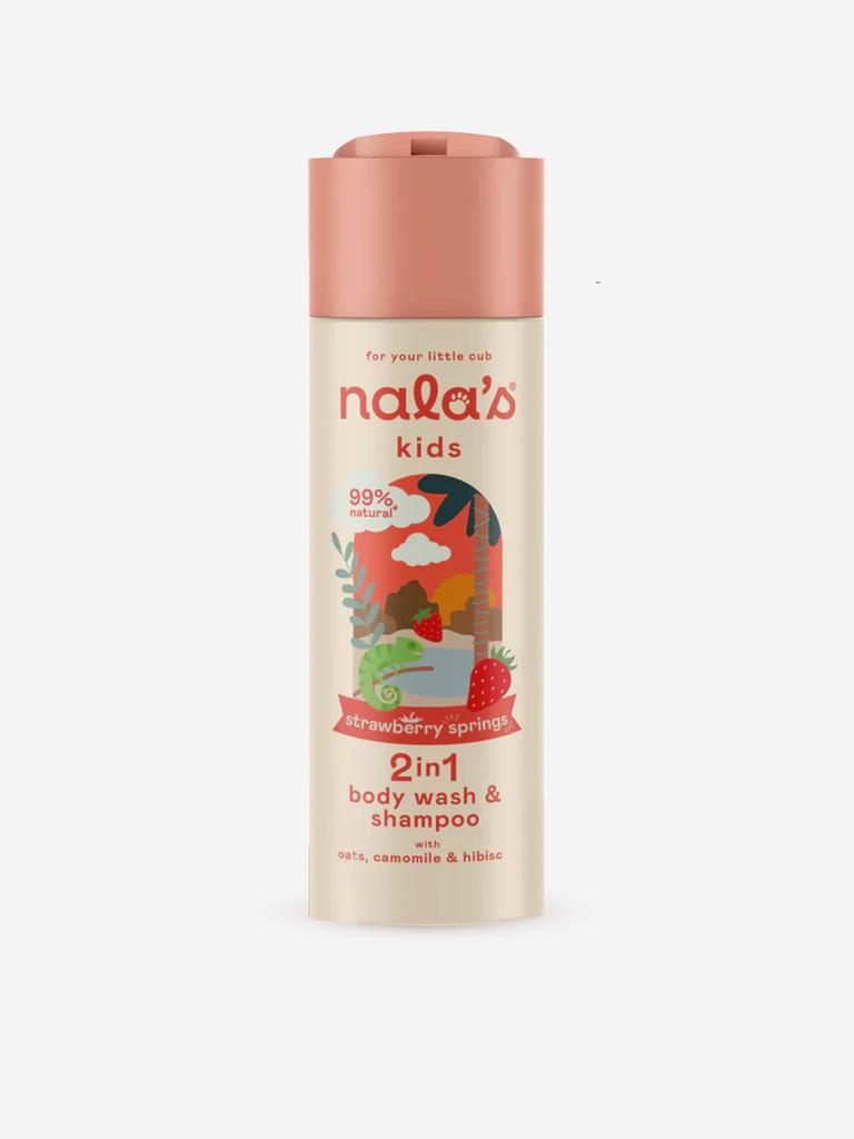 Nala's Baby 2 in 1 Wash & Shampoo Strawberry Springs 200ml