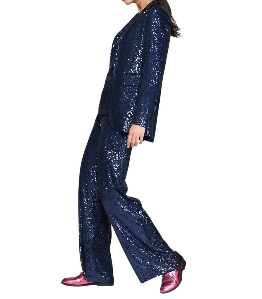 VILAGALLO Vilagallo - SEQUINS TROUSER