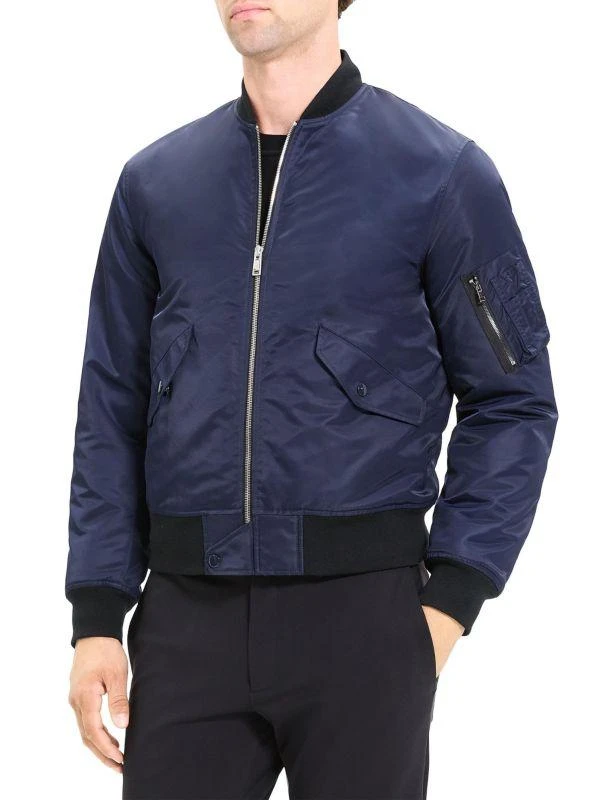 Theory Flight Slim-Fit Bomber Jacket 3