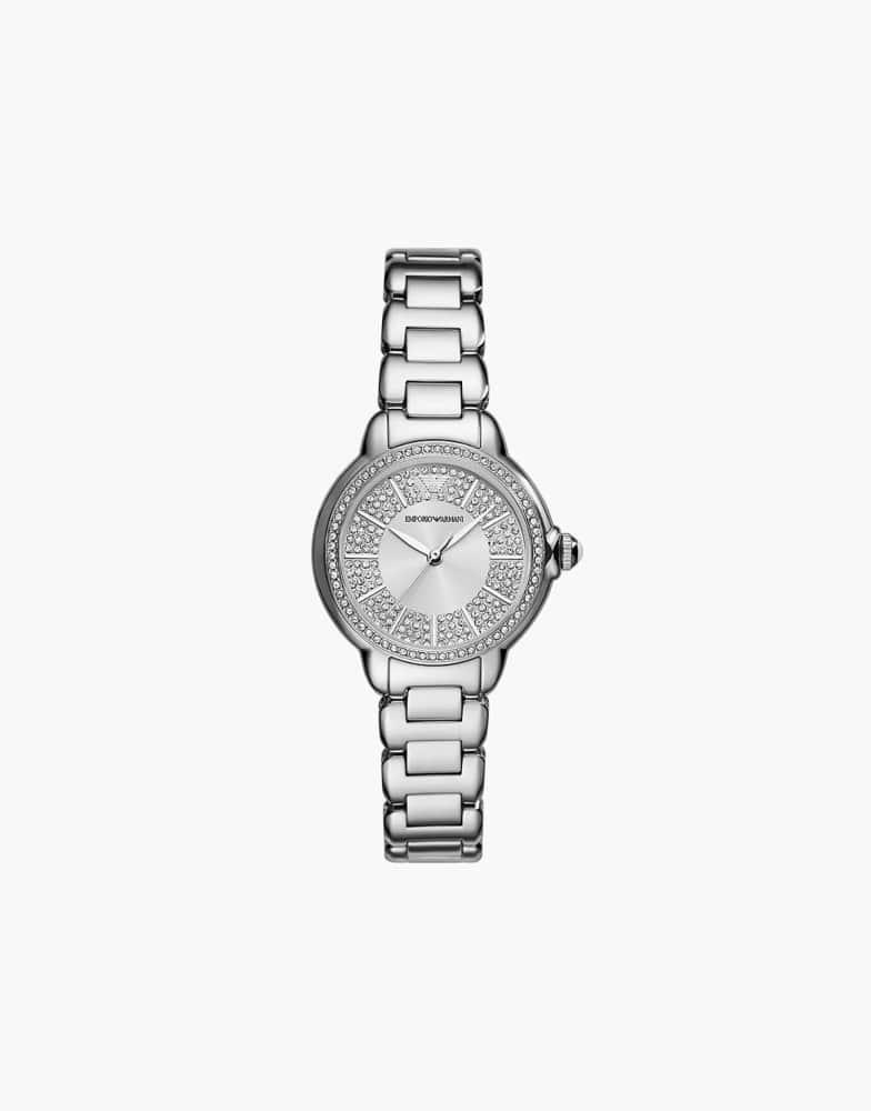 Emporio Armani Emporio Armani Women's three-hand, stainless steel watch, ar11632 in silver