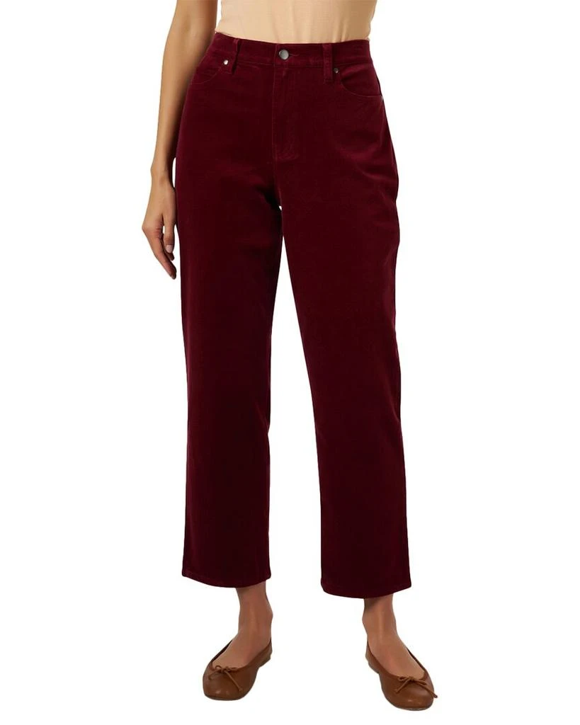 Eileen Fisher EILEEN FISHER Corduroy Straight Ankle Pant 1