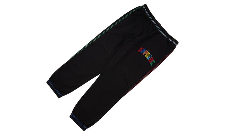 Supreme Supreme Big Stitch Sweatpant BLACK L - Pants - BeyondStyle