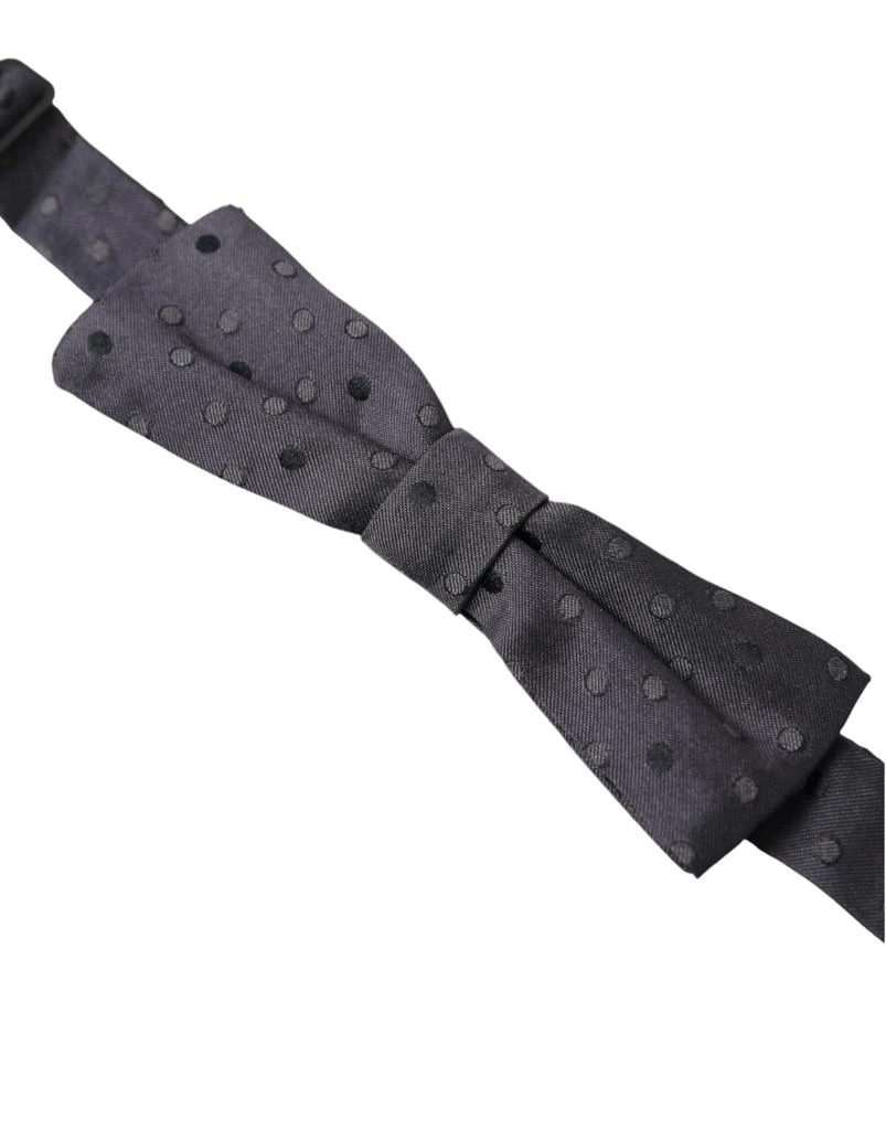 Dolce 
Gabbana Polka Dot Silk Adjustable Neck Men Papillon Bow Men
s Tie 2