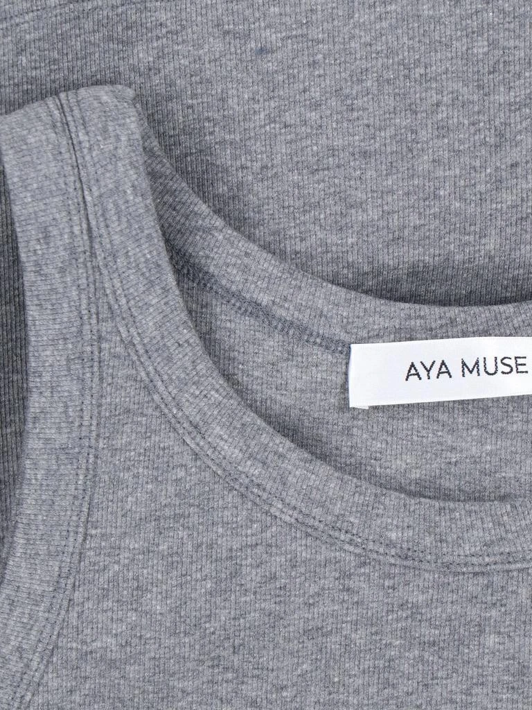 Aya Muse Aya Muse Scoop Neck Ribbed Tank Top 3