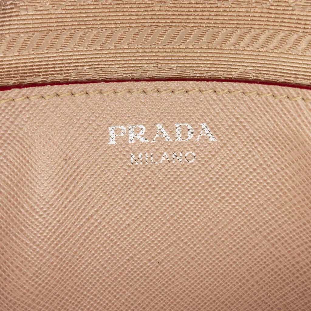 Prada Prada Nude Saffiano Lux Promenade Backpack 10
