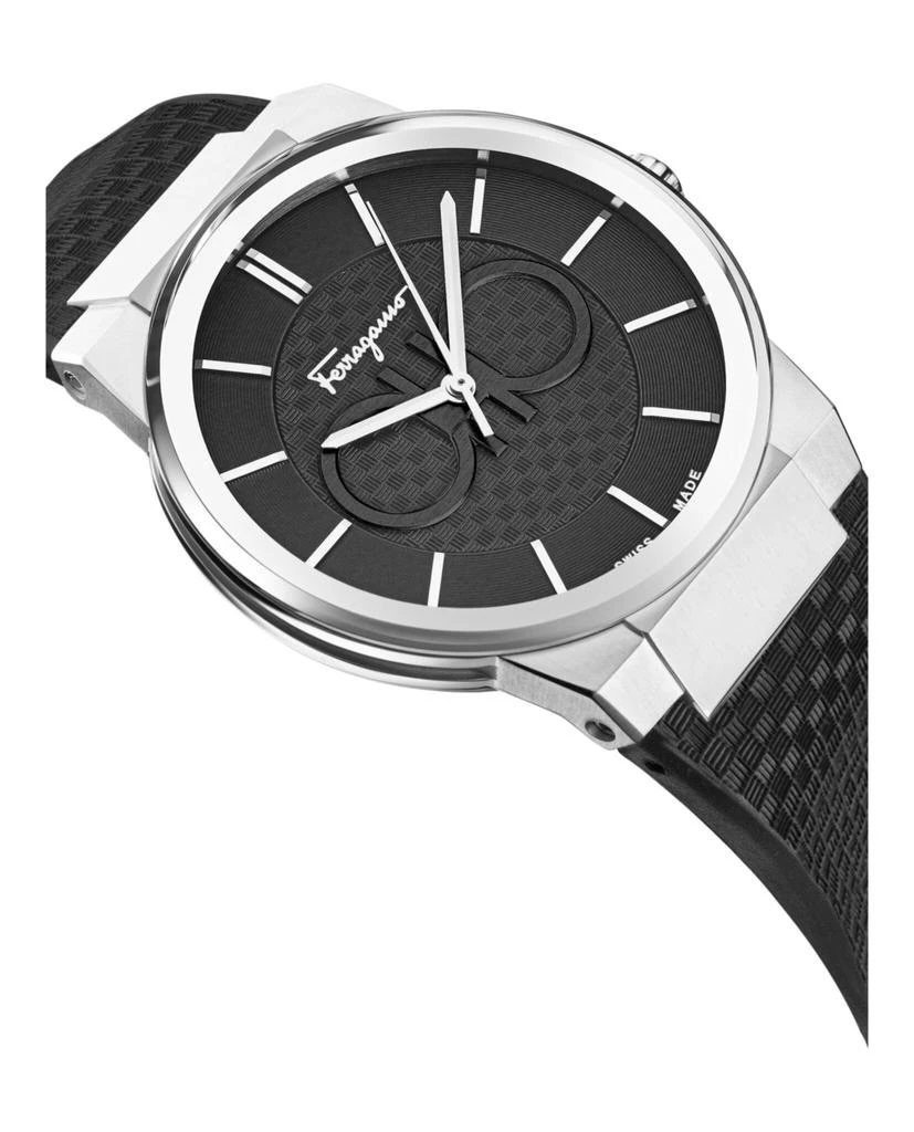 Ferragamo Ferragamo Sapphire Silicone Watch 3