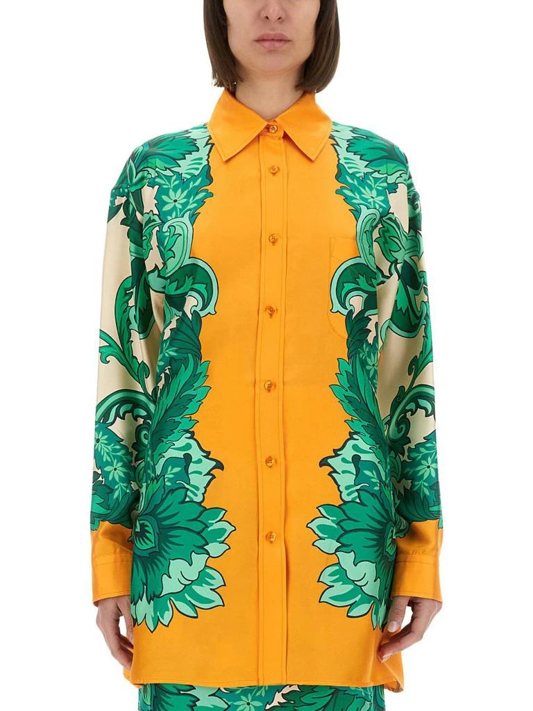 ETRO Etro Jacquard Shirt With Knot In The Back 1
