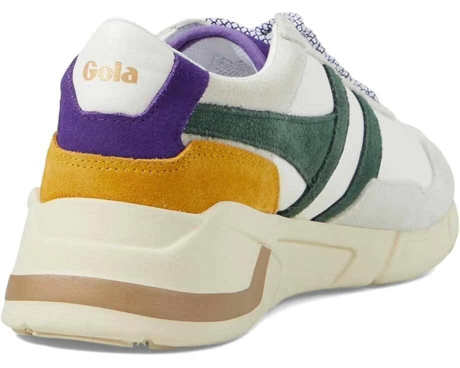 Gola Eclipse Pure CLB400XN1 Sneaker Women US 9 White Green Trainer Shoes ZPO3696 4